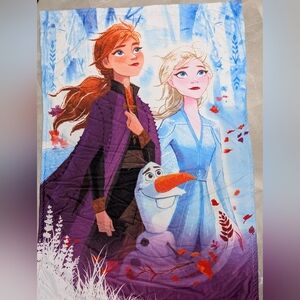 2/$40 Disney Frozen II Plush Blanket (50x60") Elsa Anna